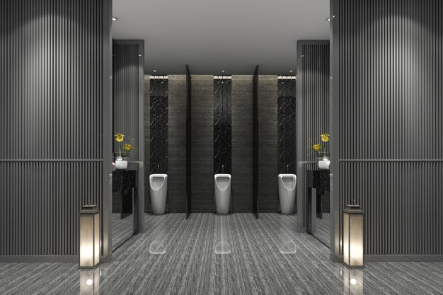 Mais alors a quoi ressemblent des toilettes publiques au top